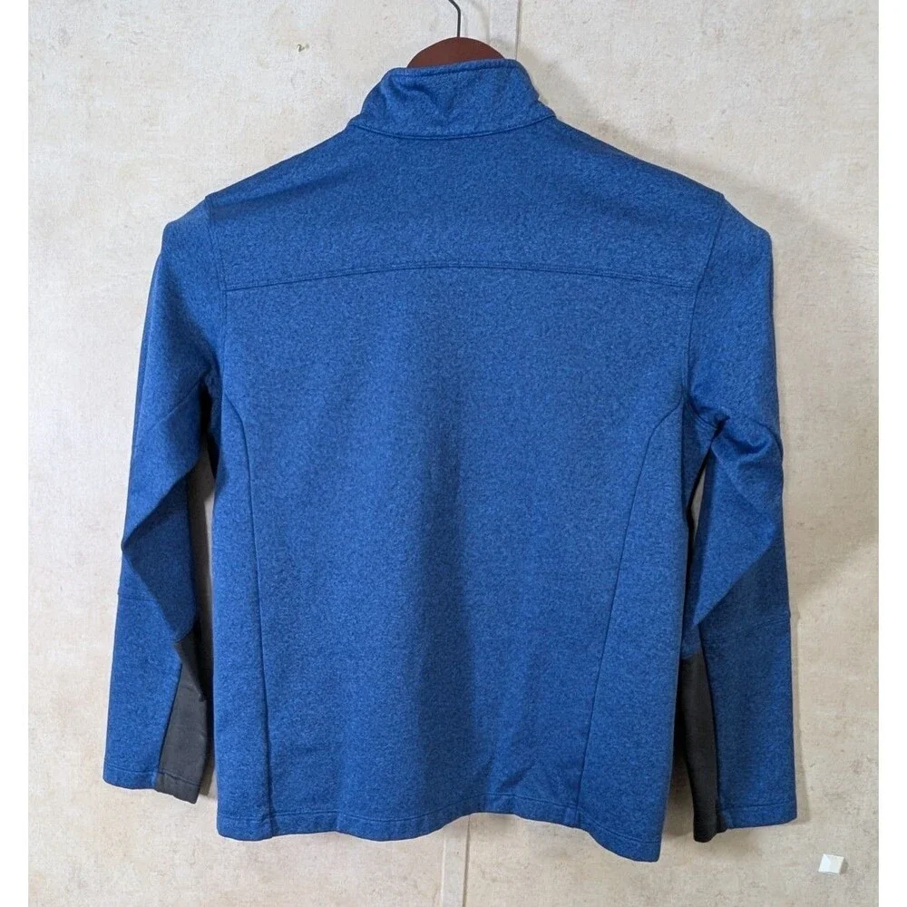 Flaw The North Face Canyonlands 1/2 Zip Fleece Mens M Blue Pullover Sweater